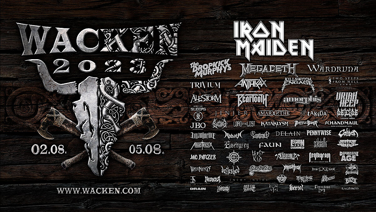 The fourth of advent brings us another band wave for Wacken 2023