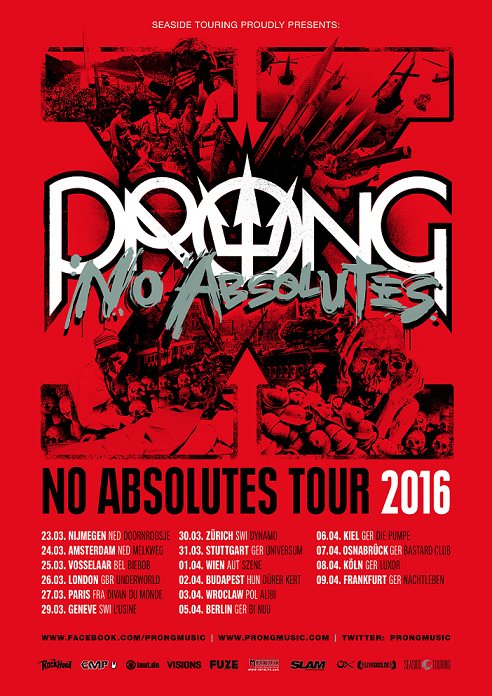 Prong To Tour In Support Of New Album W O A Wacken Open Air